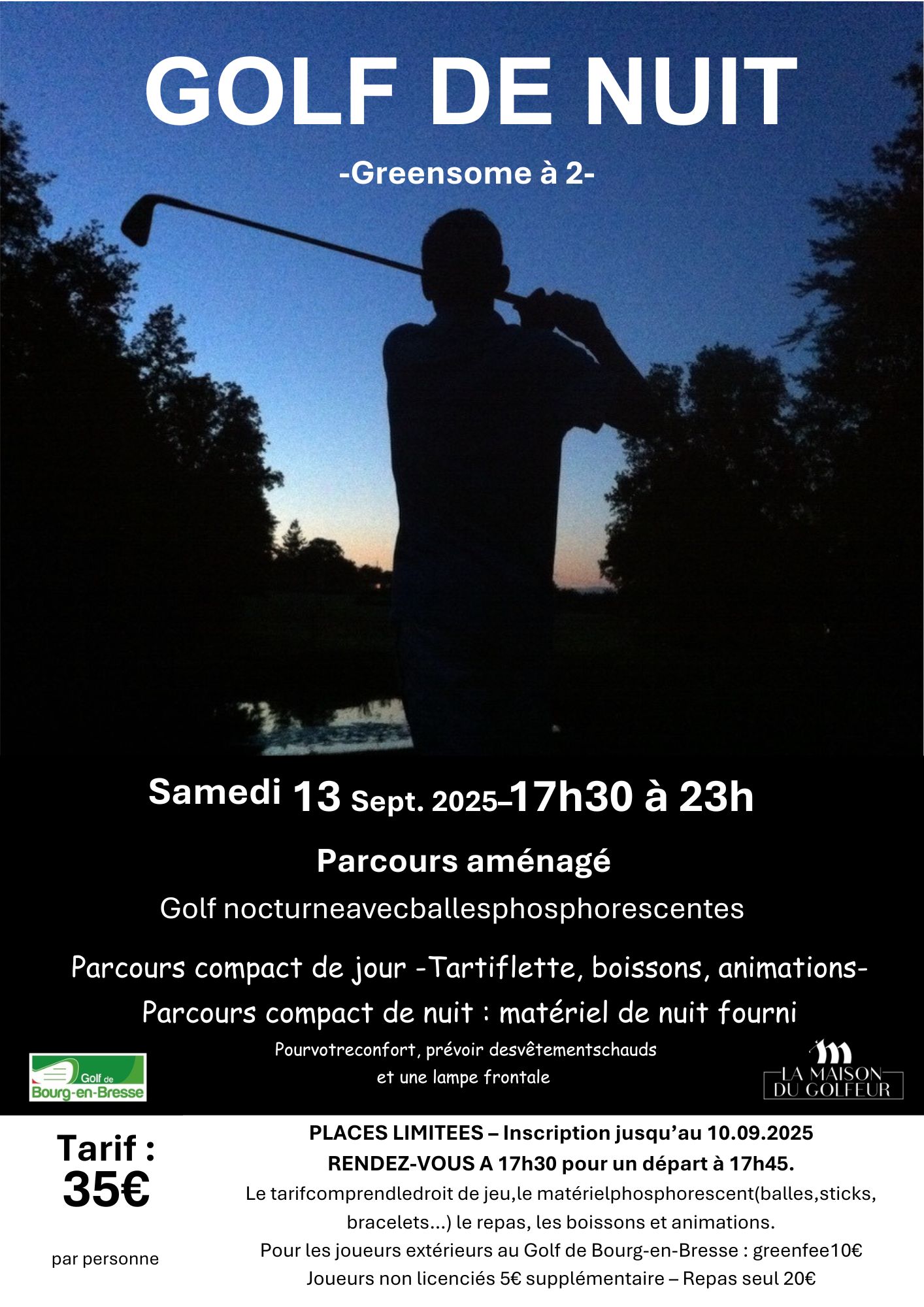 Golf de nuit 2025