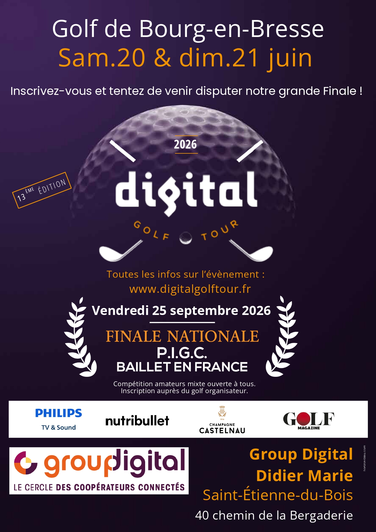 Digital Golf Tour - Didier Marie