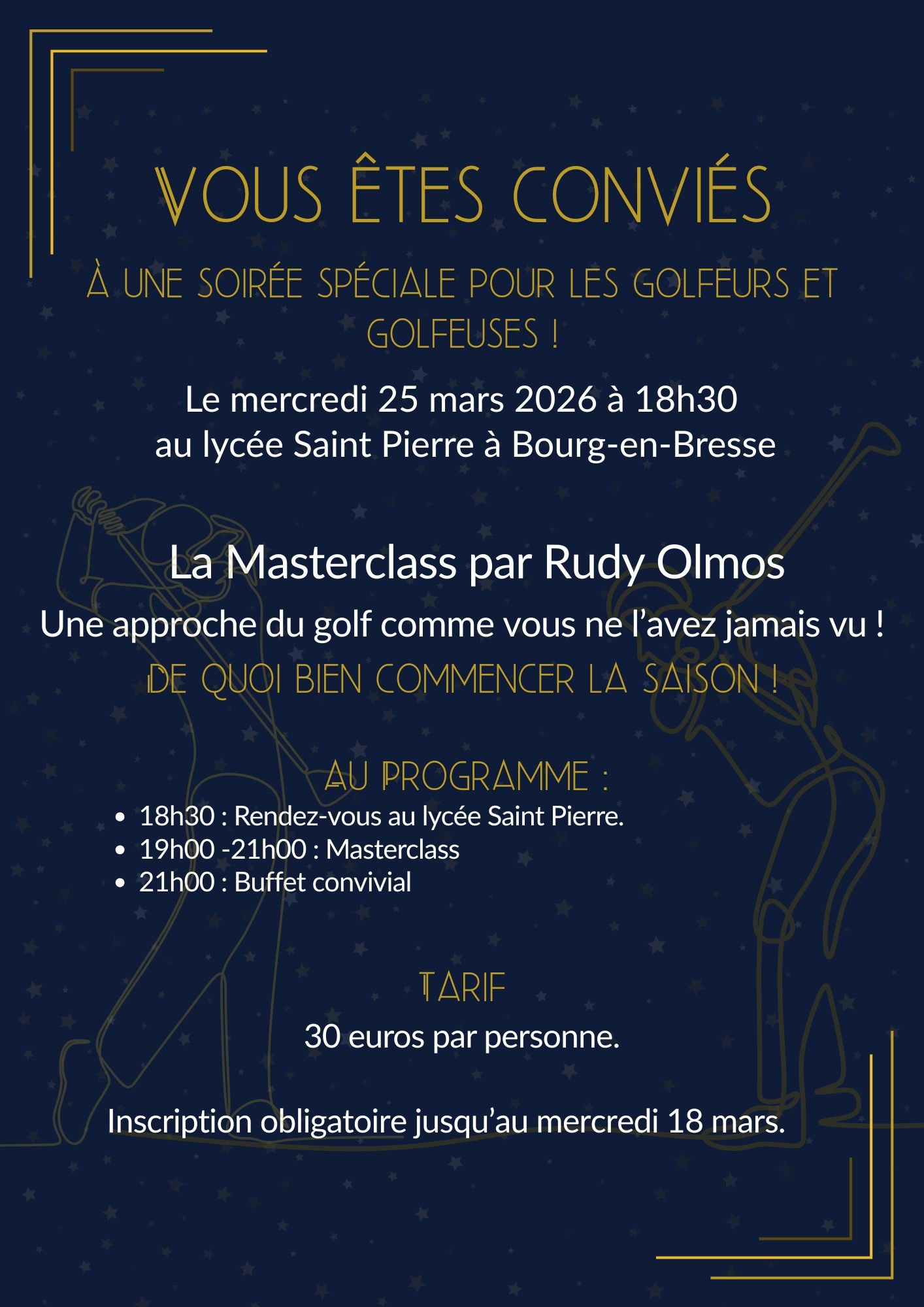 MasterClass Rudy Olmos 